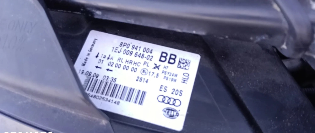 Audi A3 cena 29900 przebieg: 144000, rok produkcji 2009 z Płońsk małe 704